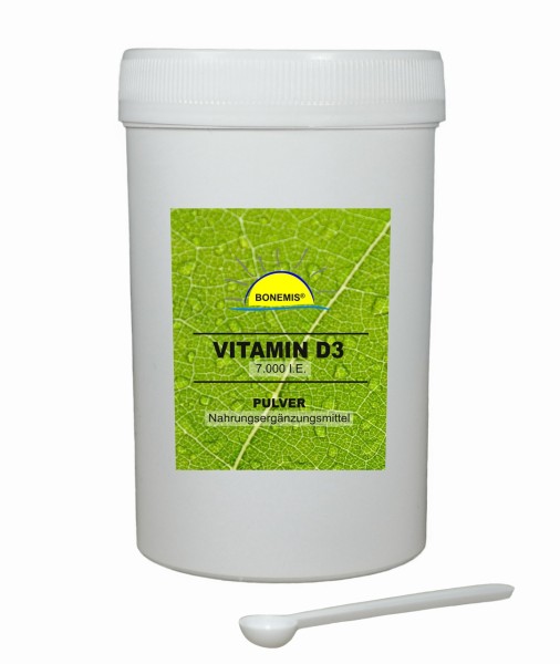 Bonemis® Vitamin D3 Pulver (Xylit-Basis), 7.000 IE, 500 Portionen