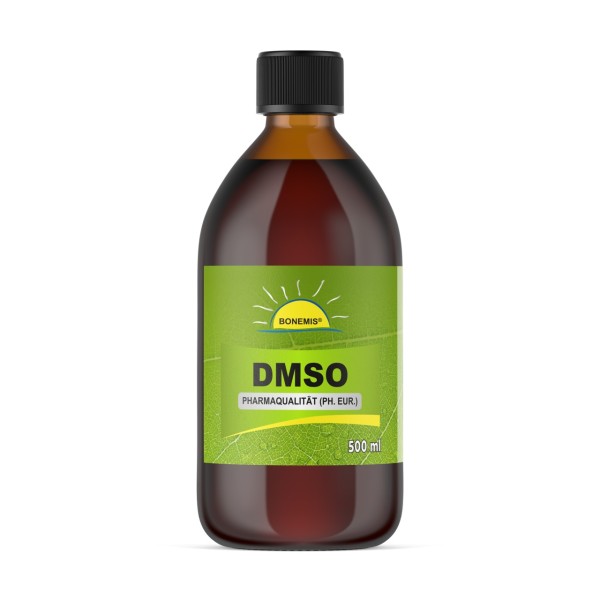 Bonemis® DMSO, Pharmaqualität nach Ph. Eur., Reinheitsgrad 99,95%, 500 ml in Glasflasche